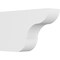Ekena Millwork Standard Carmel Architectural Grade PVC Rafter Tail, 4"W X 10"H X 16"L RFTP04X10X16CAR - alternate 1